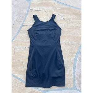 Carbon 38 Black M Athletic Tennis Dress Mini Dress ES